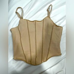 Light Tan Crop Top
